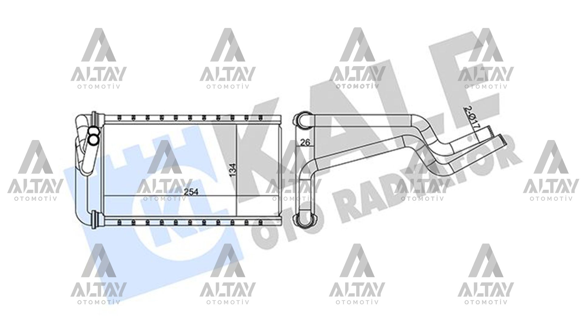 Honda Civic Kalorifer Radyatörü 2006-2012